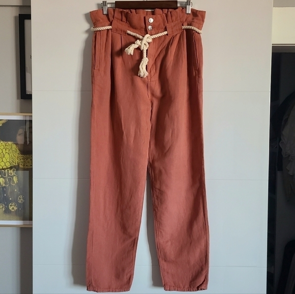 Veronica Beard Karter Crop Pants, Size 10, Mocha NWT - Picture 5 of 16